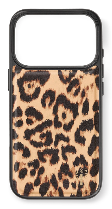 Ideal of Sweden iPhone 17 Pro Vegan leather dėklas, Timeless Leo, 1 nuotrauka